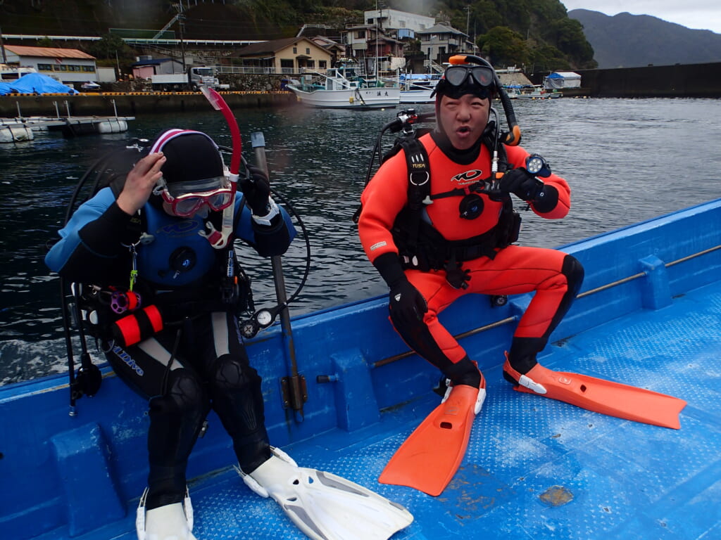 3月6日梶賀ダイビングツアー